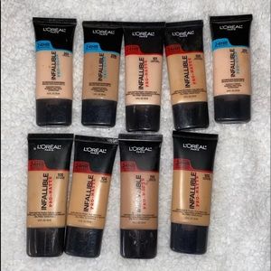 Loreal infallible foundation lot🌟